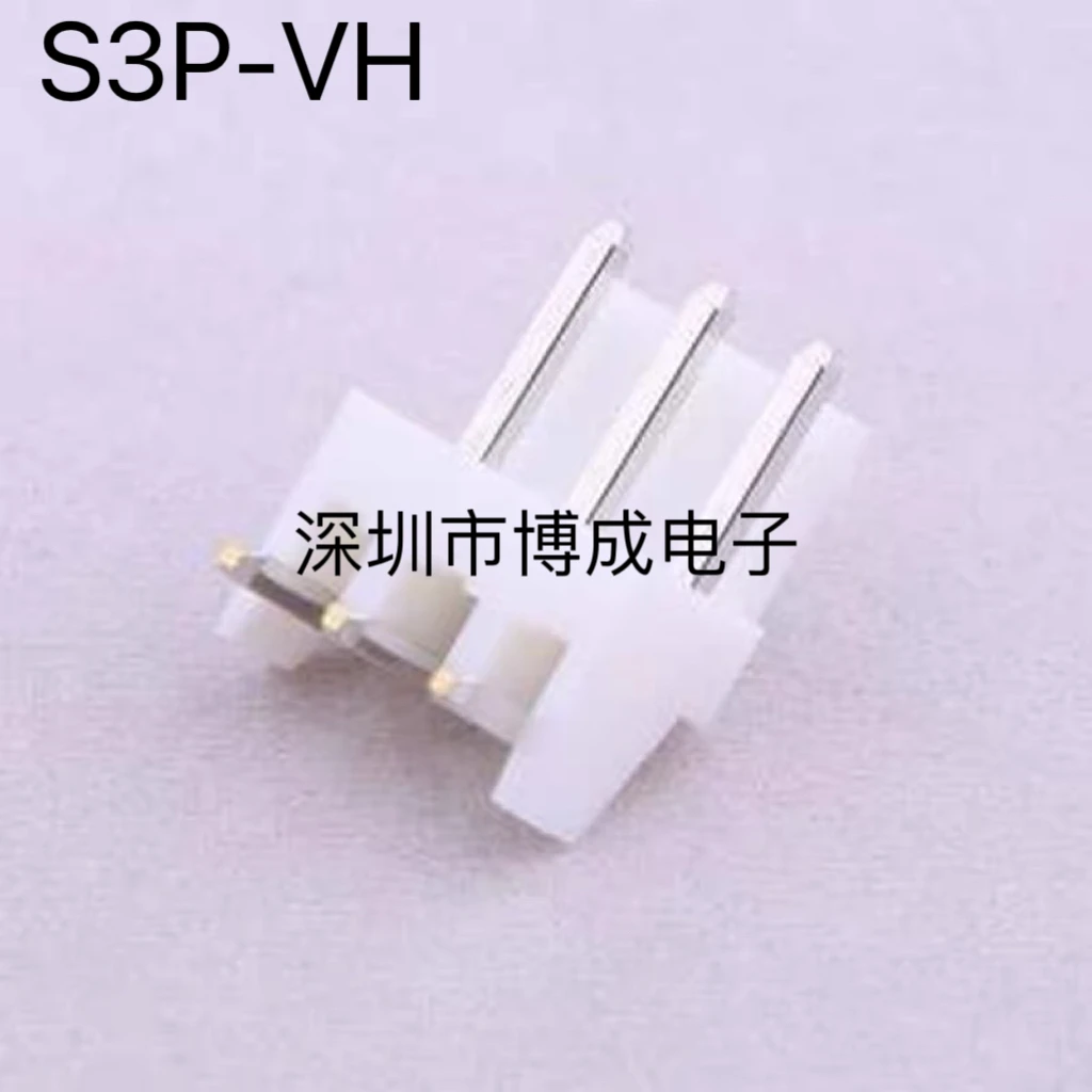 

10PCS S3P-VH(LF)(SN) JST Connector 1x3P spacing: 3.96mm curved plug series: VH 100% New original