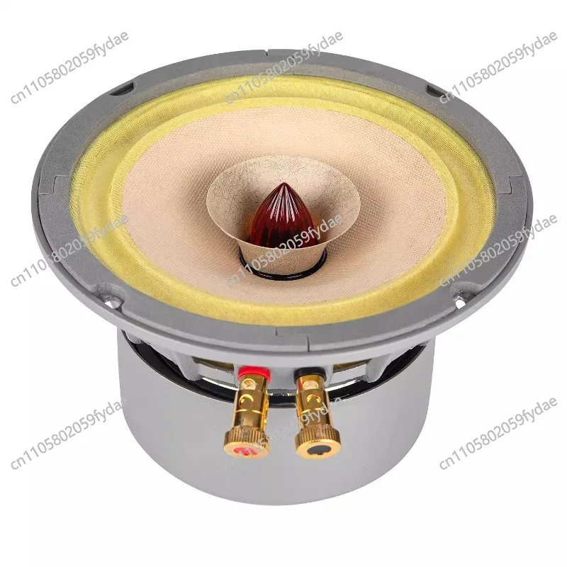 For 6 6.5 Inch Full Range Speaker Ideal Desktop and Bookshelf Unit 40-80W 8 Ohm 1 Pair
