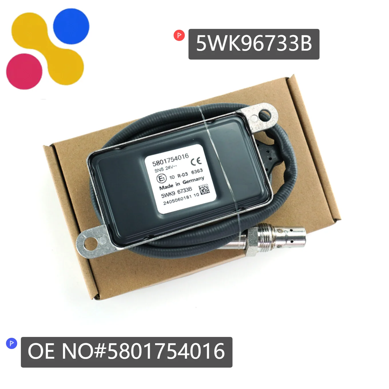 

5WK96733B 5801754016 Датчик Nox Высококачественный чип для NGK Probe Датчик азота и кислорода для автоматического датчика IVECO Автозапчасти