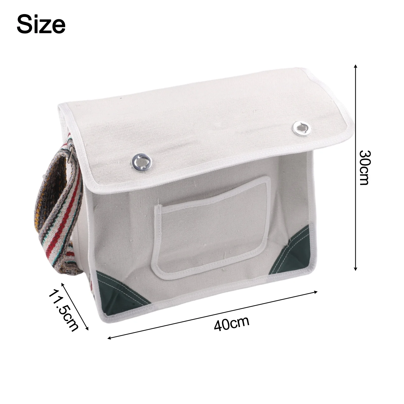 Bolsa de ferramentas para reparo, bolsa de ferramentas para eletricista, alça de ombro ajustável, material resistente como imagem para eletricistas