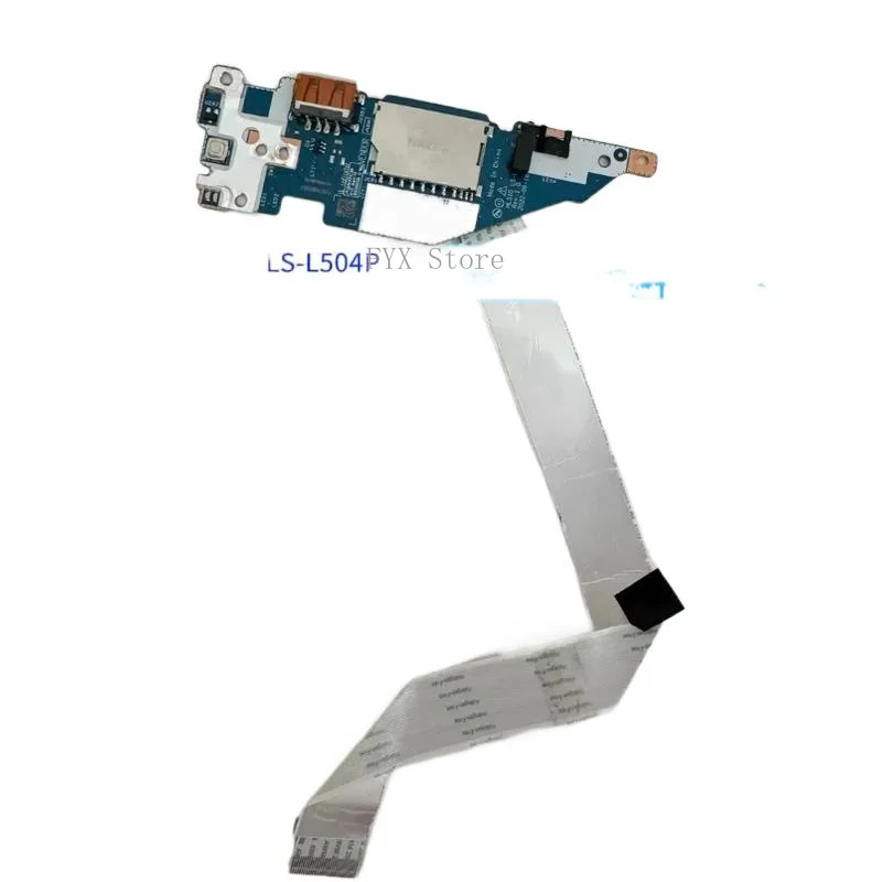 Y para LENOVO IdeaPad 1 15ADA7 15AMN7 tarjeta SD USB placa de botón de encendido con CABLE LS-L504P