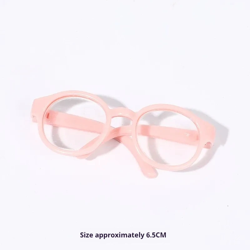Suitable For 15-17 Cm Ropa Labubu Doll Accessories Cute Dressing Accessories Sunglasses Creative Colored Cream Glasses Matching