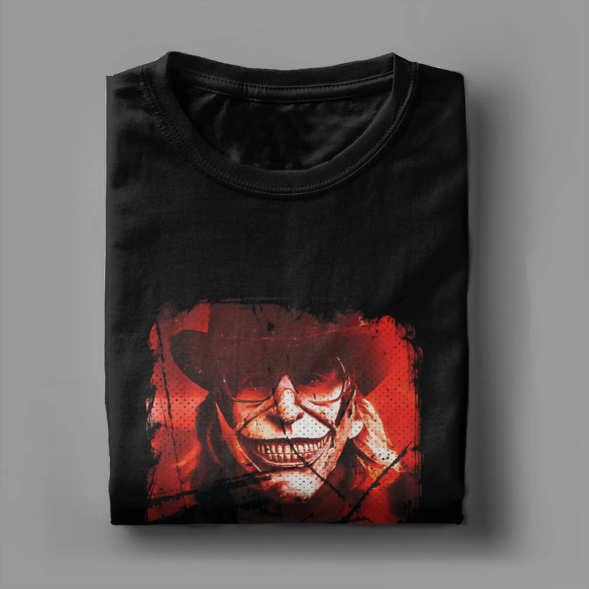 The Black Phone Horror Movie  Men's T Shirts  Awesome Tees Short Sleeve Round Collar T-Shirt 100% Cotton Plus Size Clothes