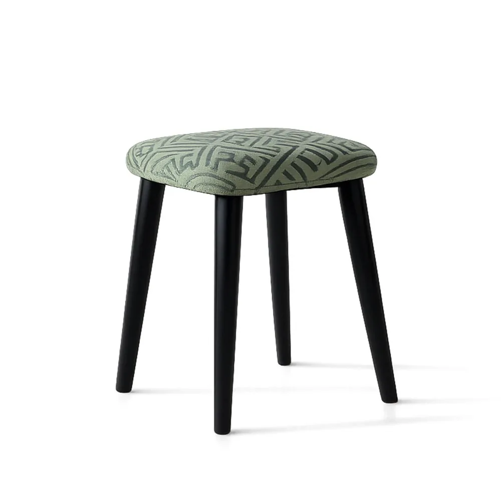 Universal Fiit Solid Color Chair Seat Cover Washable Removable Stool Cover Square Shape Waterproof Stool Case for Square Chairs