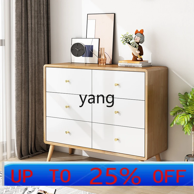 

LTT combination locker household living room simple sofa side cabinet with glass log wind