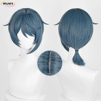 aaa12 3Ganyu Cosplay Anime Lantern Rite New Skin Shenhe Xingqiu Twilight Blossom Heat Resistant Synthetic Hair Wigs + Wig Ca