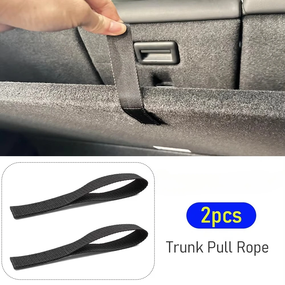 Car Door Emergency Cord Trunk Pull Strap For Tesla Model Y Juniper YL 2025 2026 Safety Accessory Cars and Auto Parts