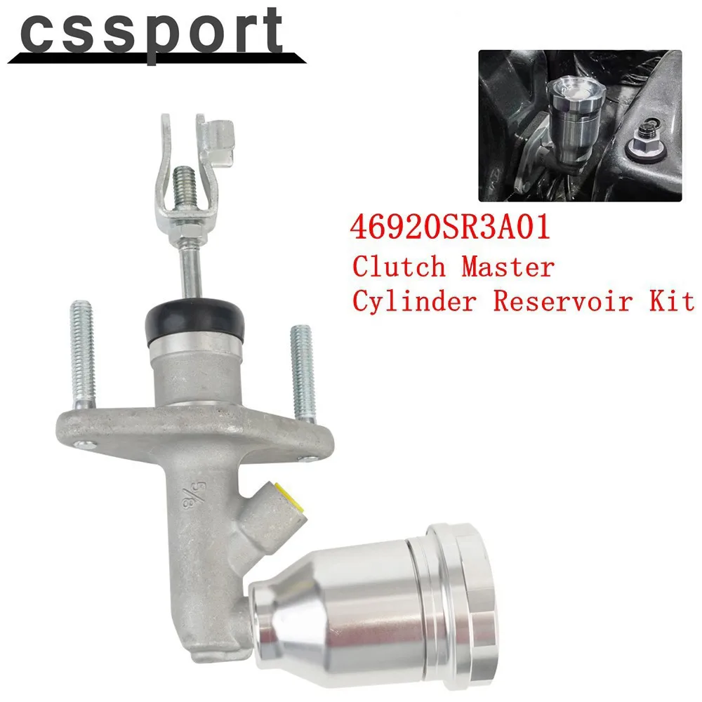 46920SR3A01 Clutch Master Cylinder+Aluminum Master Cylinder Reservoir Kit For Honda Civic EG EK Integra CRX AcuraClutch Releas