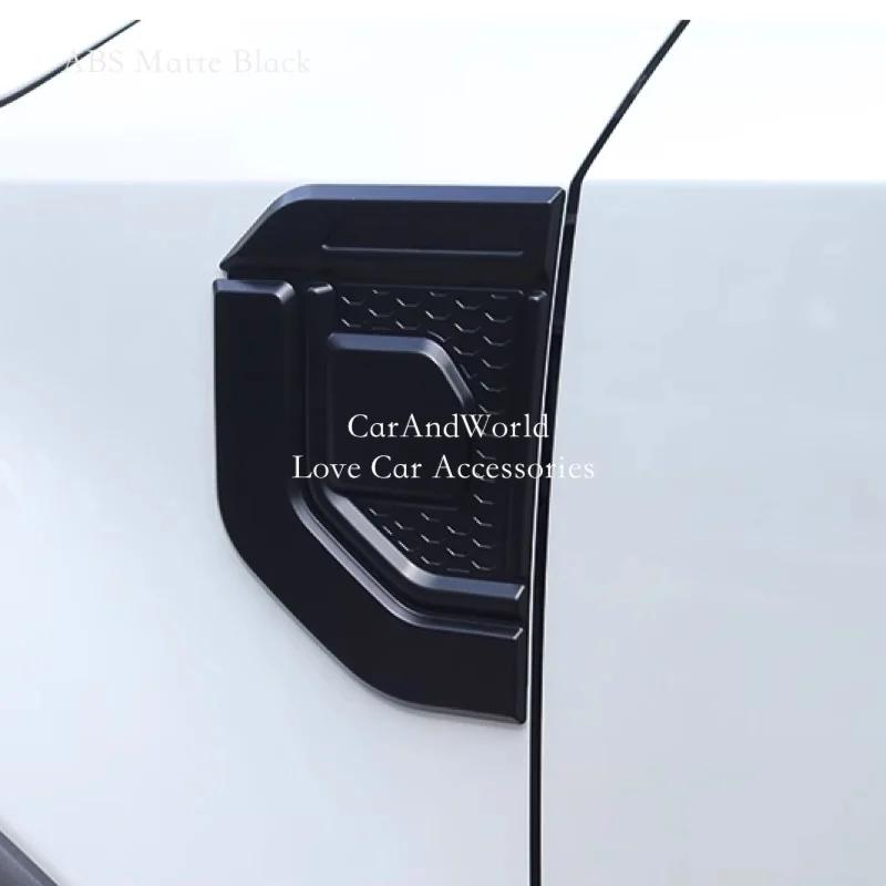 

Side Door Body Leaf Plate Panel Decoration Stickers Cover Trim For Toyota Land Cruiser 250 Prado LC250 2024 2025 Car Accessories