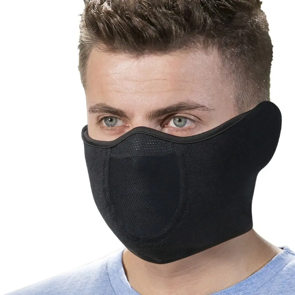 New Winter Running Face Masks Neck Warmer Skiing Cycling Fleece Sport Mask Scarf Ear-Cover Snowboard Warm Neck Cover