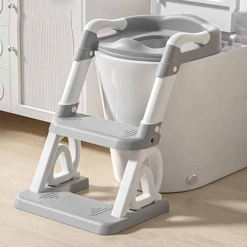 2024 Crown Design Anti-Rutsch-Toilettenleiter für Kinder, Toilettenassistent für Kinder