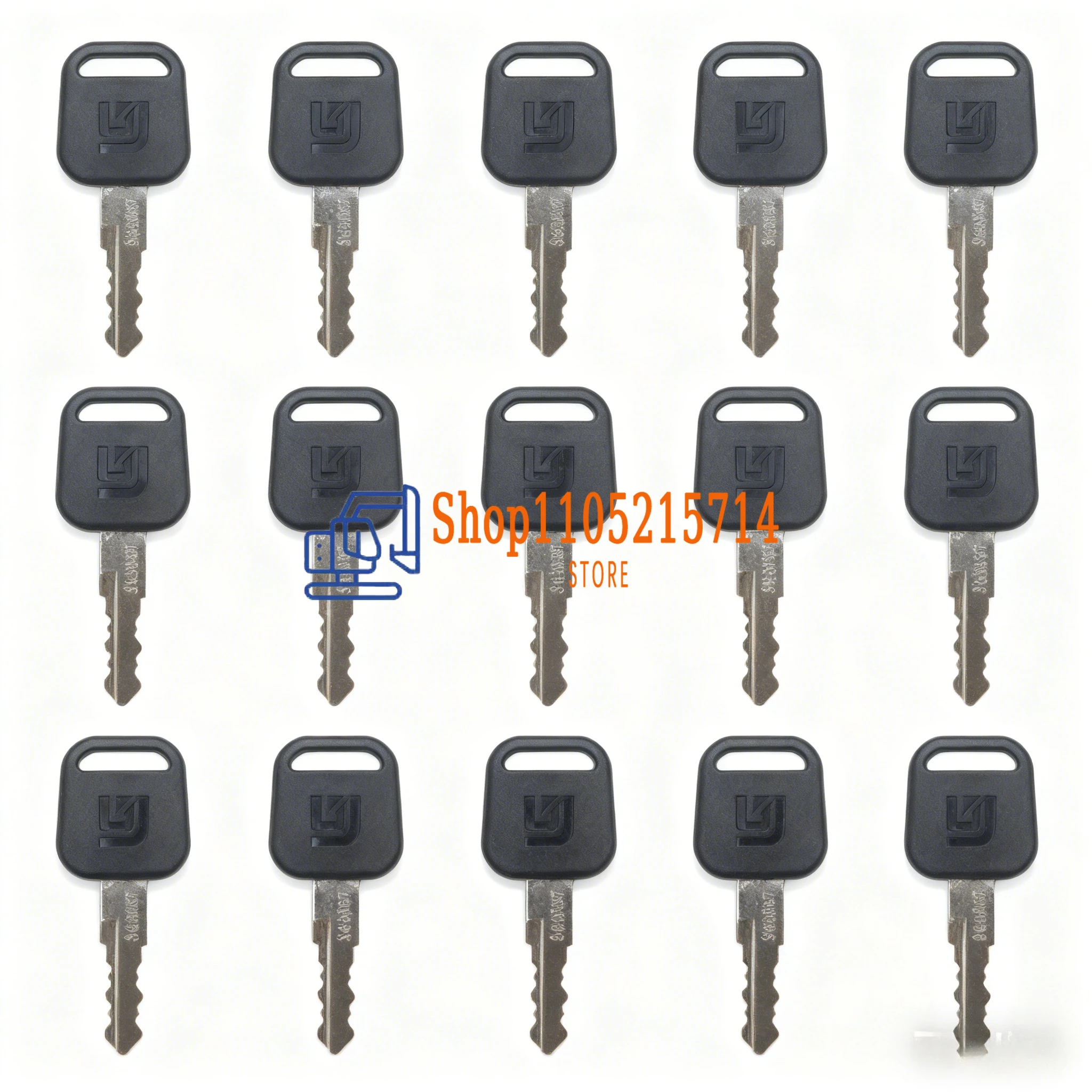 1/5/10PCS 34B0557 Key for LIUGONG LG9055 9075 906/908/915/920/922C D Ignition Excavator and Heavy Equipment Excavator Start Key