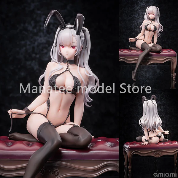 

﻿ Reverse Studio Original Tana Black Bunny Girl 1/7 PVC Action Figure Anime Model Toys Collection Doll Gift