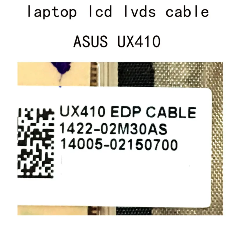 For Asus UX410 UX410U UX410UA UQ Display Ribbon 1422-02M30AS LCD LVDS EDP Cable