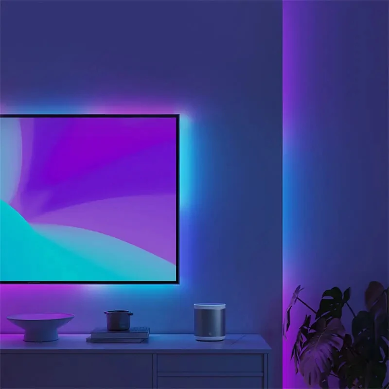 (الإصدار العالمي) وصلة Yeelight Lightstrip PRO LED Ambilight Strip RGB WiFi لأجهزة Apple Homekit Mi home Alexa Google YLDD005 #4