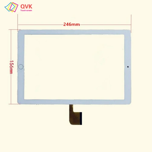 

10.1 Inch Black touch For JOMVERL S12 Capacitive touch screen panel repair and replacement parts