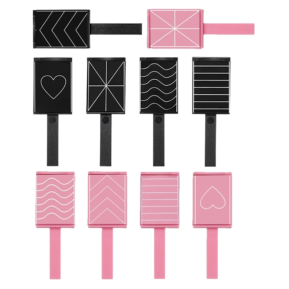 10 قطعة مغناطيس الأظافر لجل البولندية القط العين تأثير أداة مغناطيسية لمسمار الفن تصميم مانيكير لتقوم بها بنفسك عدة عيون القط المغناطيس