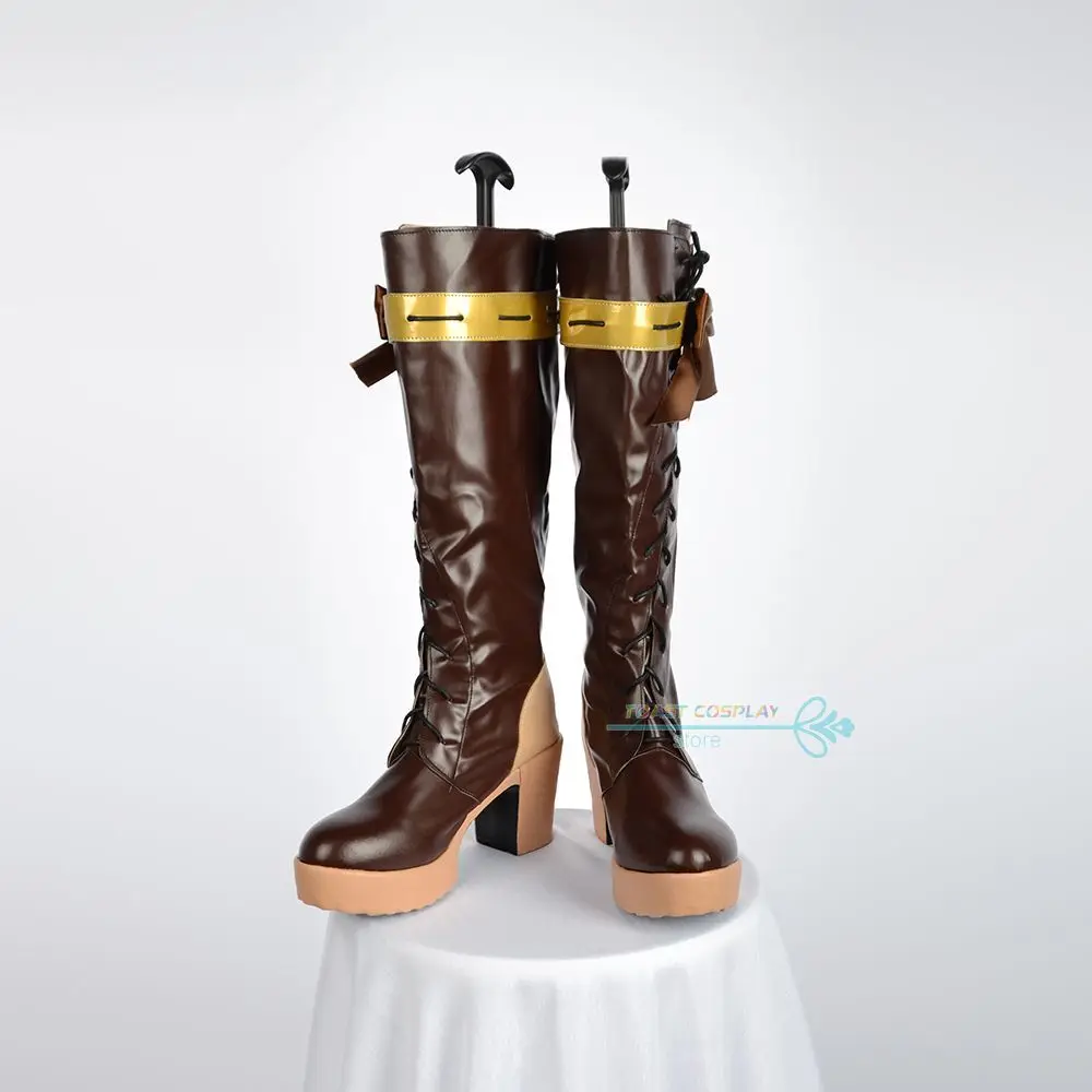 Costume de Cosplay en Verre pour ixd'Halloween, Bottes de Bande Dessinée, Accessoires, Chaussures