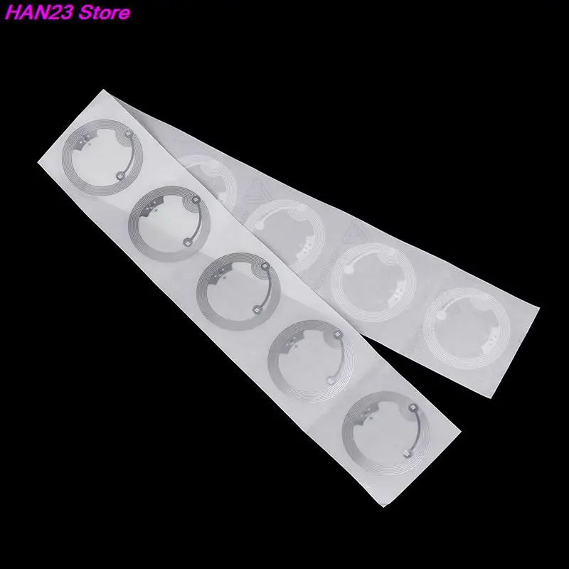 New 10PCS/Set Changeable Re-Writtable Round Dia 40mm Electronic Tag Sticker NFC Copy Clone Label