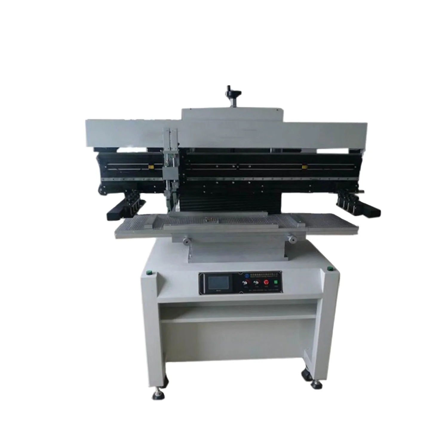 YS1200 High Precision Silk Screen Printer SMT PCB Solder Printing Machine