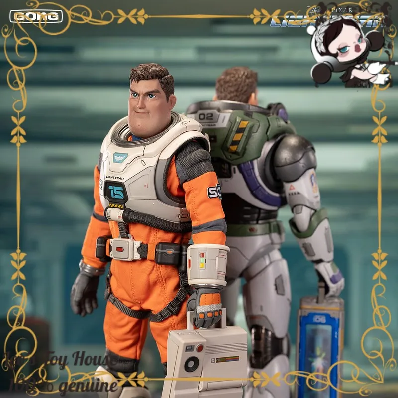 

POPMART GONG Lightyear Series Buzz Lightyear XL15 Cloth Outfit Articulated Figure Scene Restoration Model Desktop Collectible