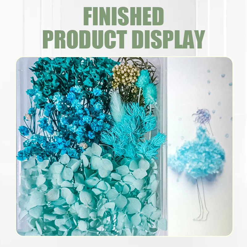 Flor seca real para fazer caso do telefone móvel vela artesanal artesanato resina cola epoxy pingente colar jóias artesanato diy acessórios