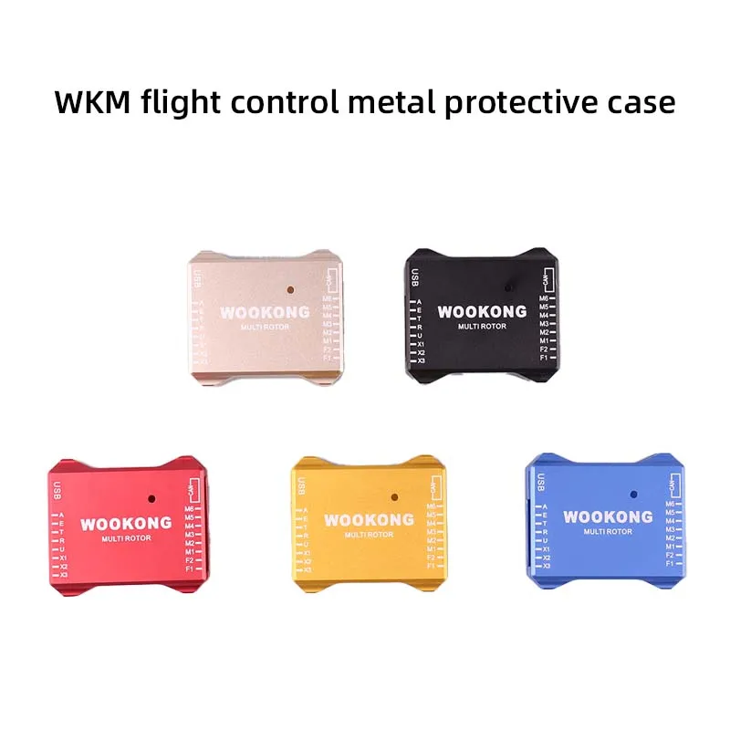 Защитный чехол для контроллера полета из алюминиевого сплава с ЧПУ, совместимый с дронами контроллера полета DJI Wookong WKM