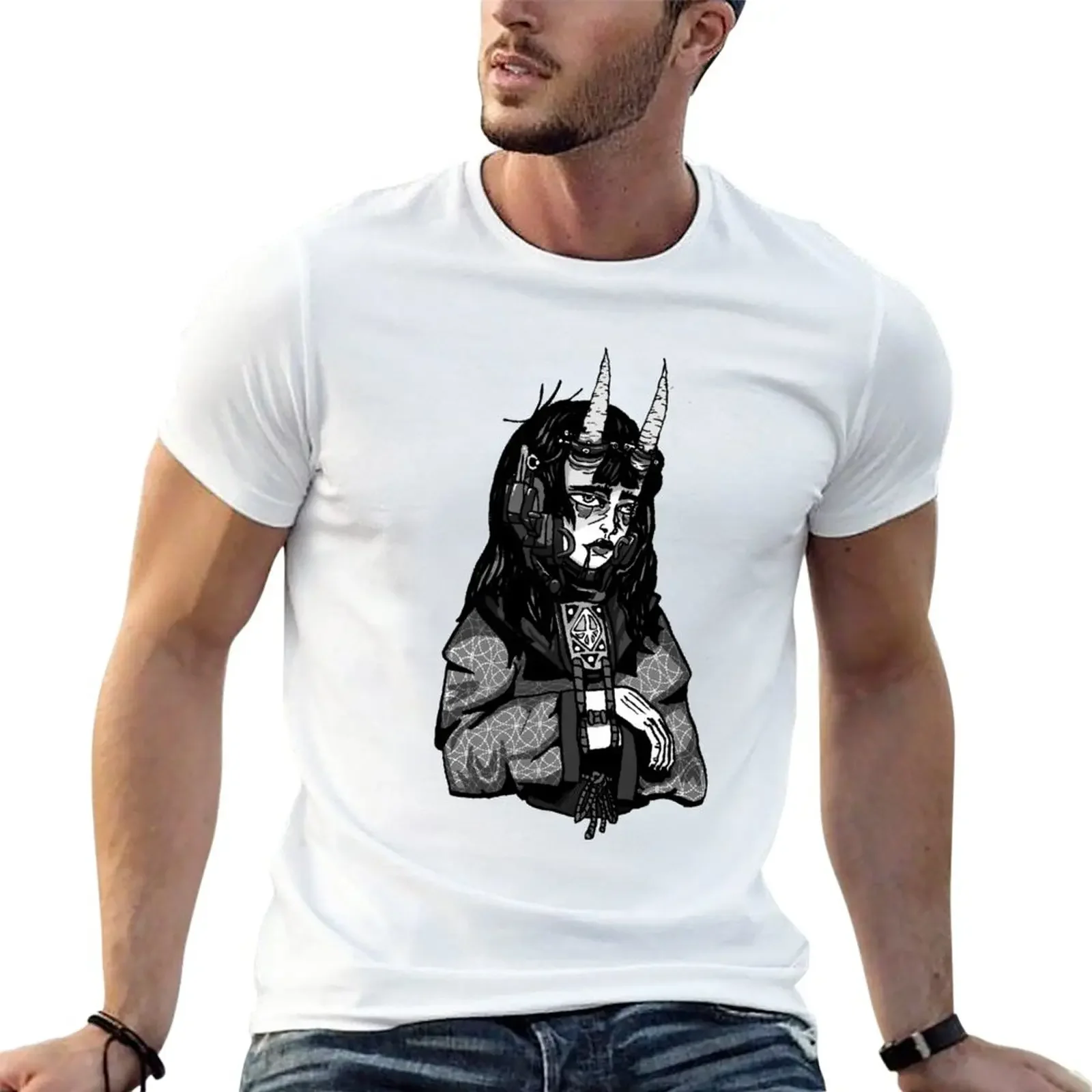 Infected T-Shirt aesthetic clothes kawaii clothes plus sizes oversized t shirts for men