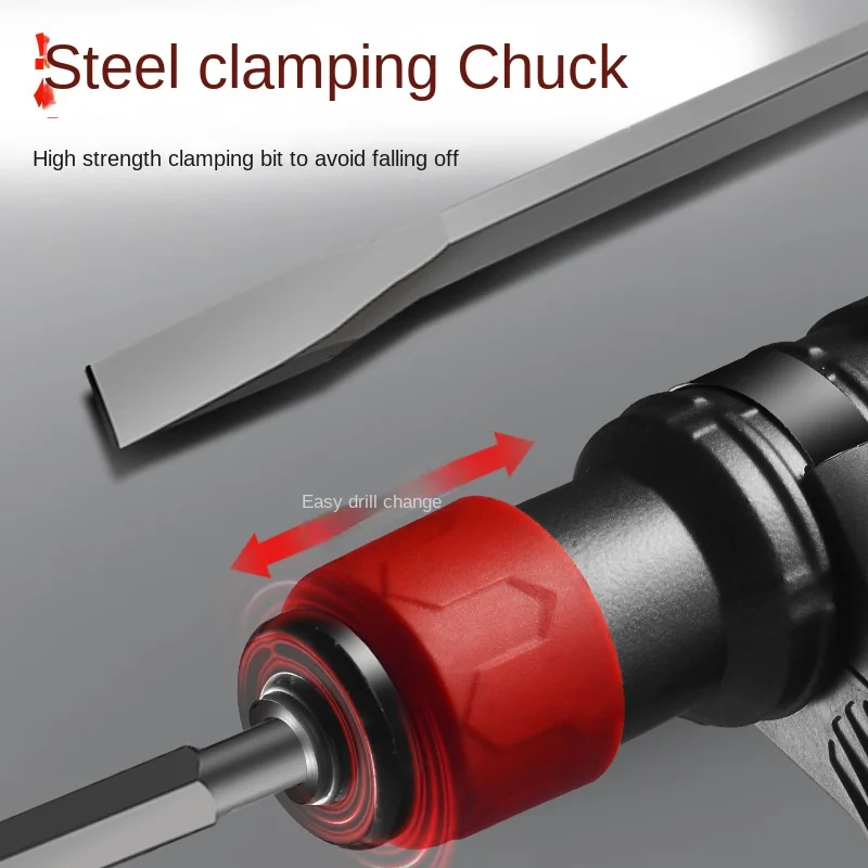 Electric Hammer And Pick Specialize In Concrete Industrial-Grade Electric Drill Professional Tool Multi-Function Impact Drill