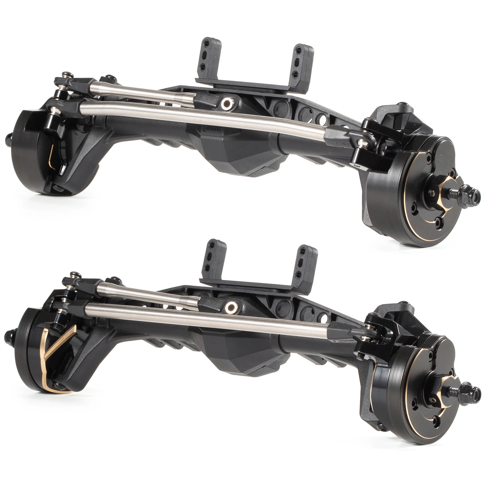 

Complete Assembled Capra Portal Axle with Brass Knuckle Weights for 1/10 Axial UTB10 RC Rock Crawler LCG Chassis Cheater Rigs