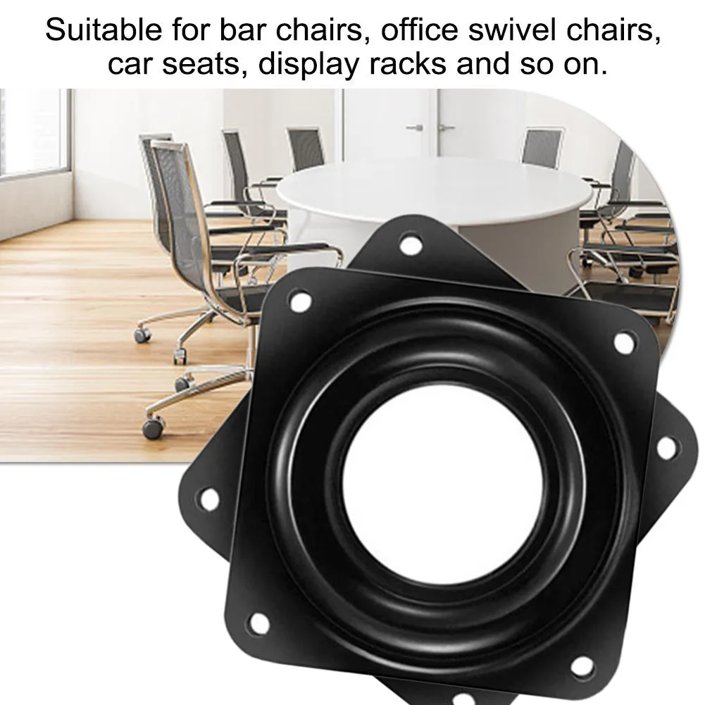 

For 360 Degree Heavy Duty Metal Bearing Rotating Swivel Turntable Plate Desk Table 3 Inches/4 Inches/6 Inches Furniture Hardware