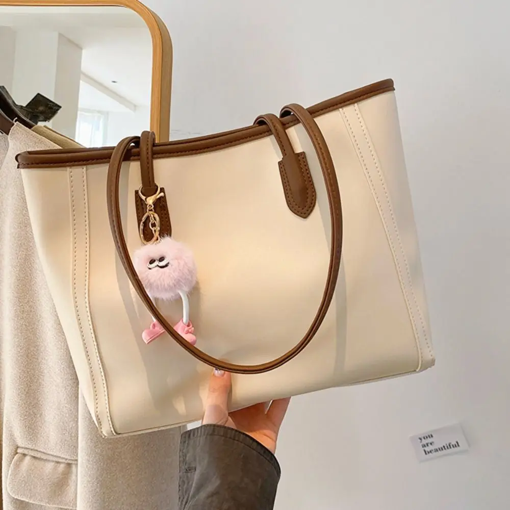 Women Girls Classy Shopper Bag Luxury Quality PU Leather Women Tote Bag Large Capacity Handbag Shoulder Bag