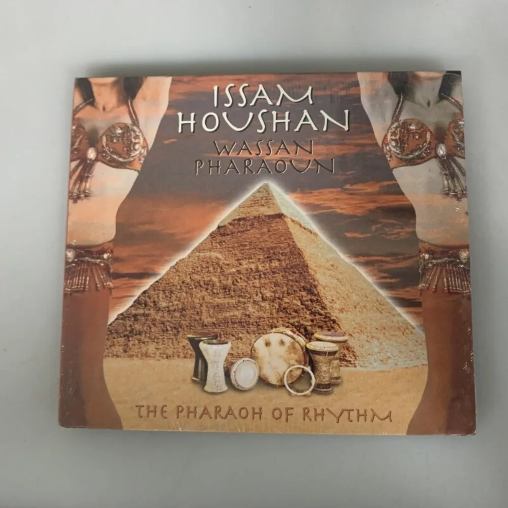 CD 'Wassan Pharaoun' Percussionist Issam Houshan Iconic Bellydance Percussion Work Master Percussionist Recording Audio CD