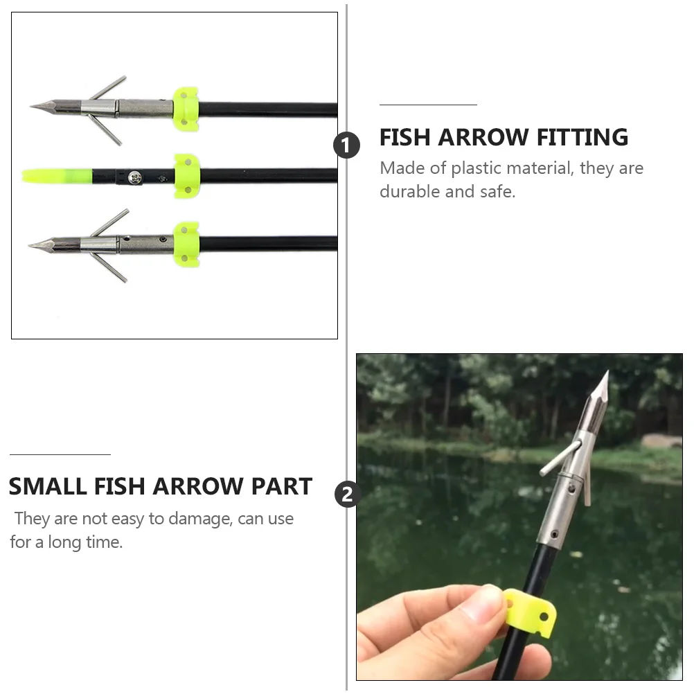 8mm Fishing Arrow Slide Hunting Equipment Accessories Fittings Safety 8 mm Diameter Slider Archery