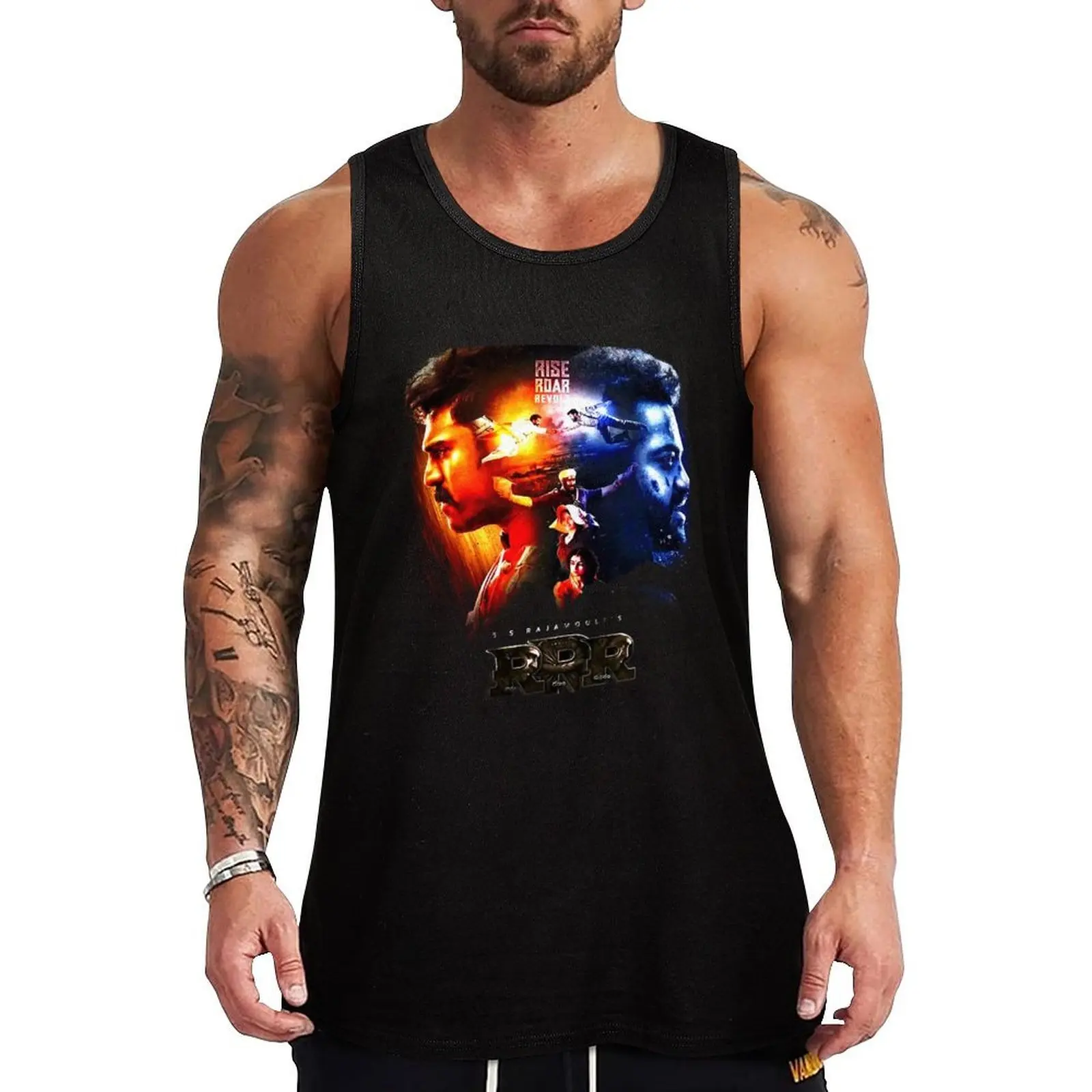 

Rrr rrr rrr Tank Top t-shirt gym man gym shirts Men's sleeveless t-shirt anime gym