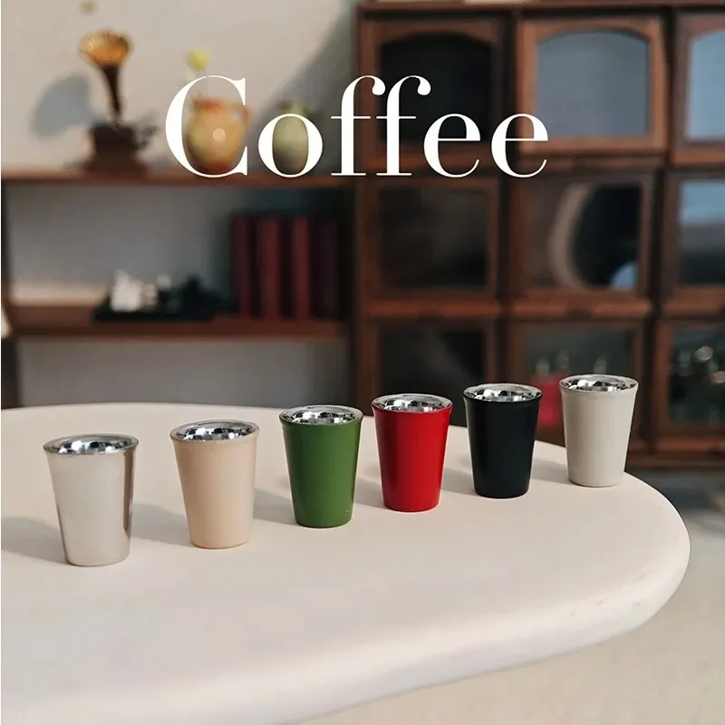 

Creative Mini Coffee Cup Model Dollhouse Coffee Shop Scene Accessories