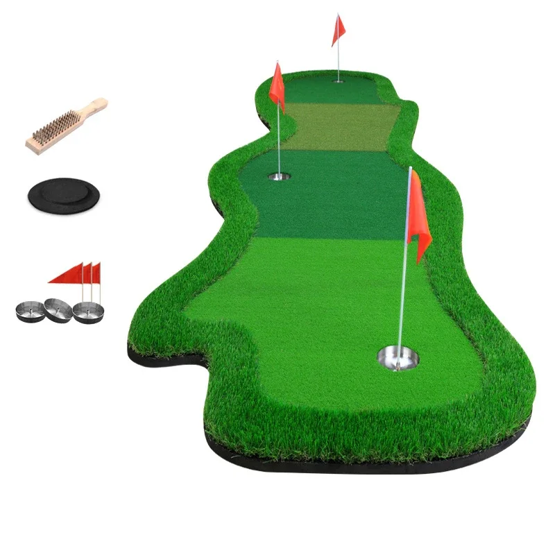 Indoor golf green multi-speed putter driver 1*4 meters professional practice