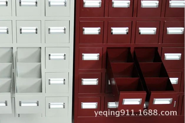 Thickened steel medicine cabinet, medicine cabinet 36 buckets medicine cabinet