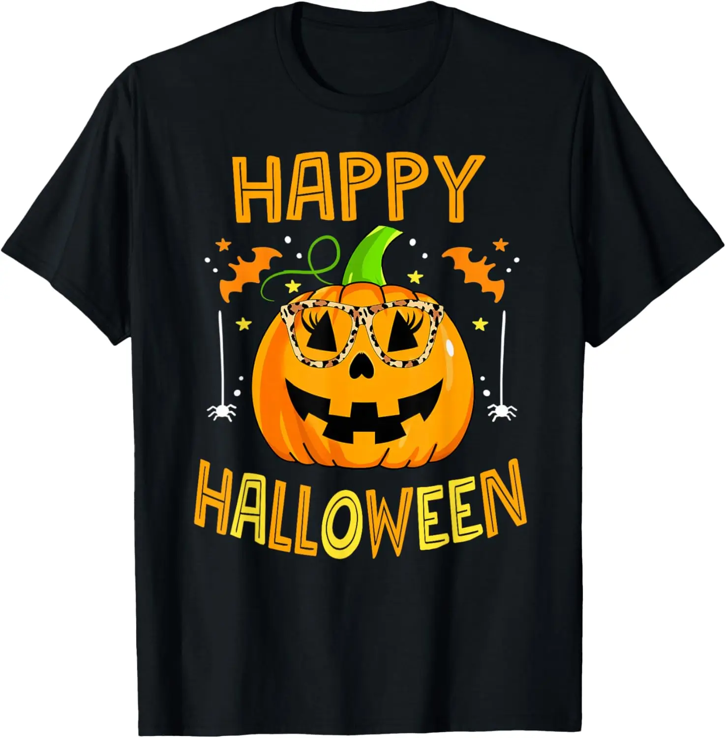 Trick Or Treat Funny Pumpkin Happy Halloween 2025 T-Shirt