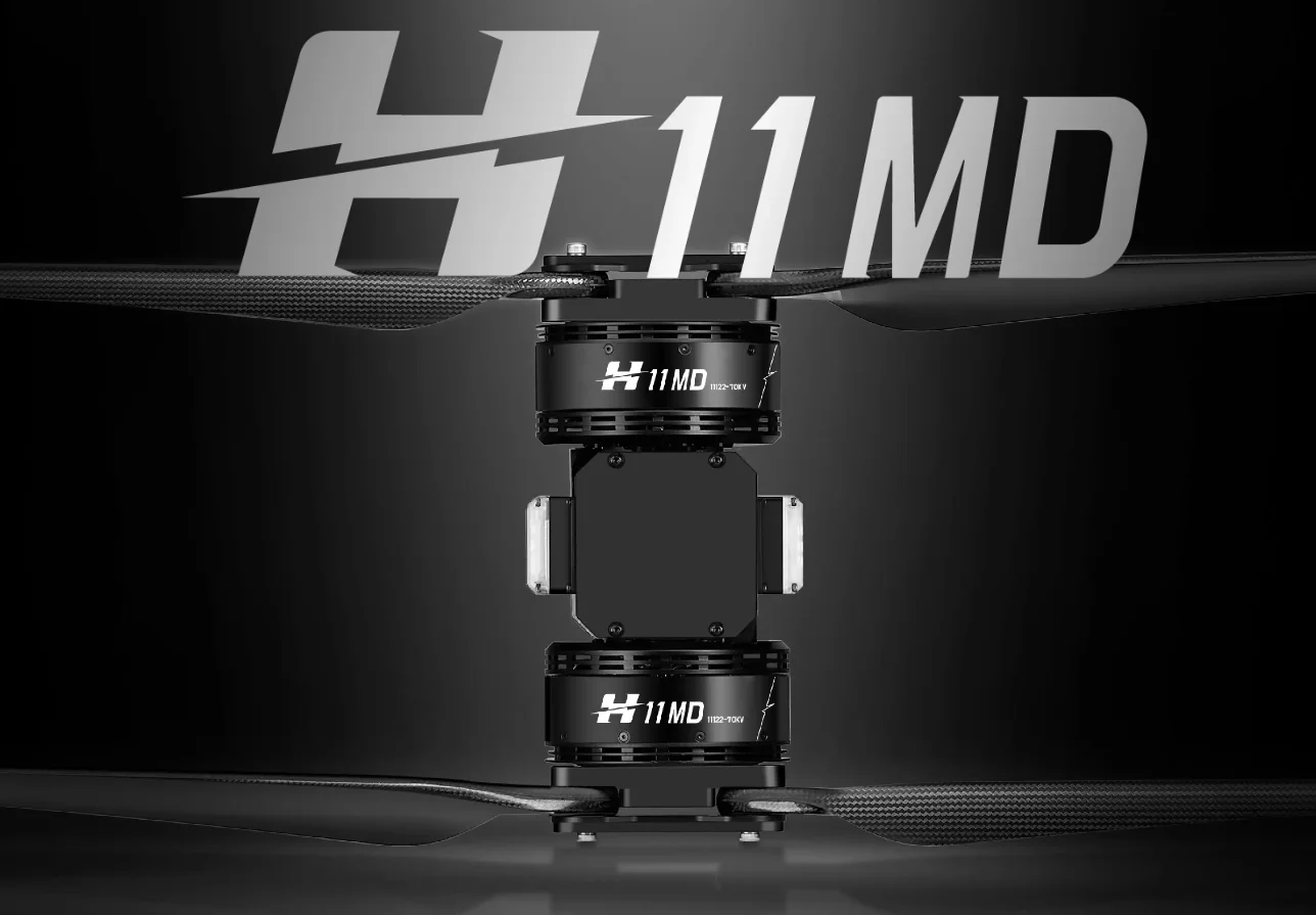 Hobbywing H11M Coaxial Brushless Motor 100kg Industrial Large Motor 150A FOC ESC For Agriculture Drone Accessories