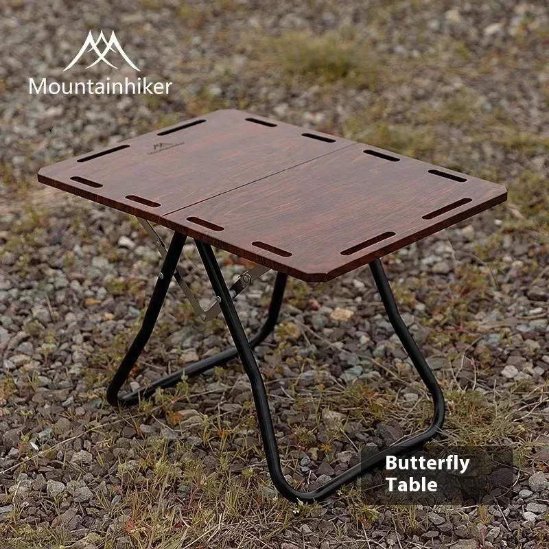 MOUNTAINHIKER Teetisch aus Aluminiumlegierung, für den Außenbereich, Camping, Butterfly, tragbarer Tisch, Stuhl, Klapptisch, hochwertige Möbel – Detail 4