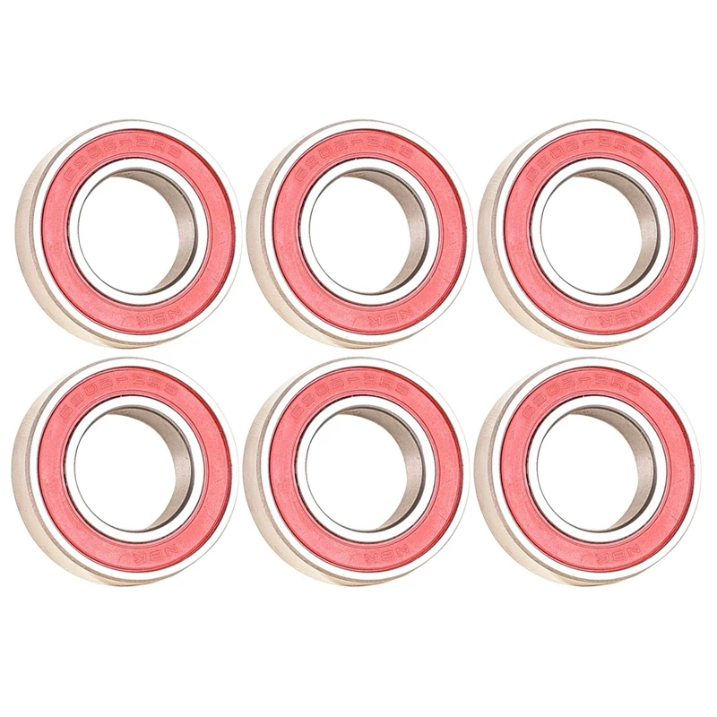 6X Bicycle Hub Bearing Palin NBK 6902-2RS For KOOZER XM490 XM460 BM440 Hub Fastace