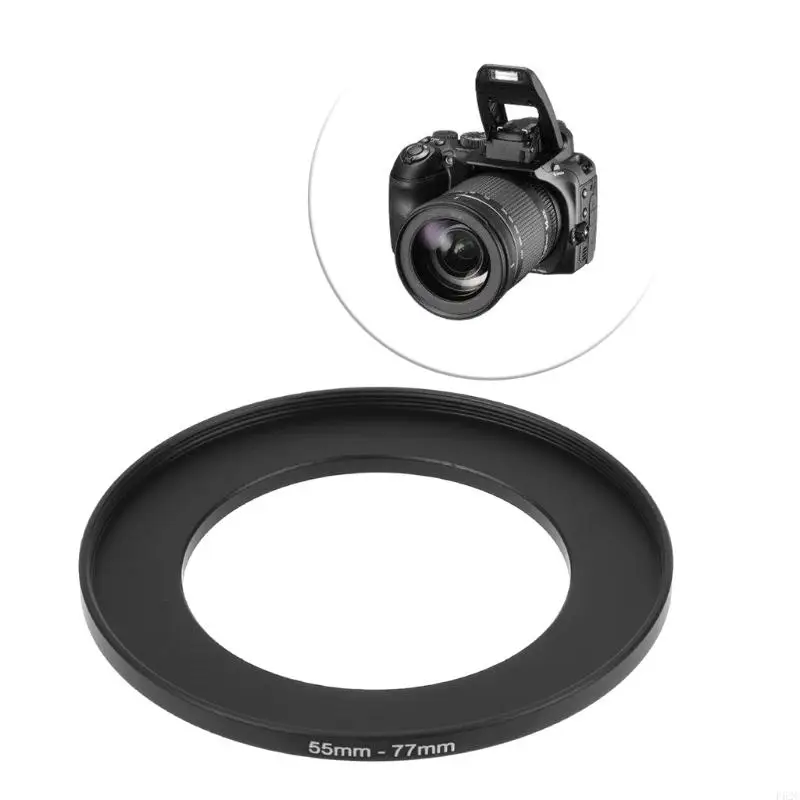 F62C 55mm đến 77mm Kim loại lên vòng ống bộ lọc ống kính Bộ lọc Phụ kiện Công cụ mới