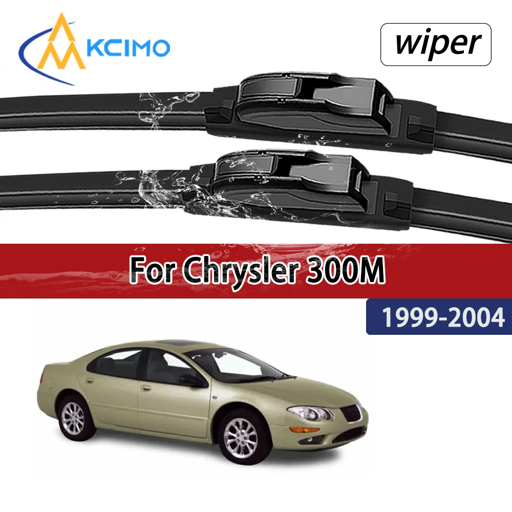 Für Chrysler 300M 1999–2004 2000 2001, kompatible, langlebige, geräuschlose Frontwischerblätter, Auto-Windschutzscheiben- und Auto-Fensterzubehör
