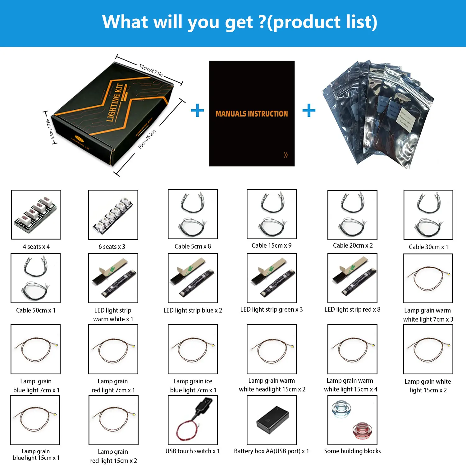 

LYBMTWF LED Lighting Kit Suitable for Lego 76300 Asylum Building (NOT Include Model Bricks)