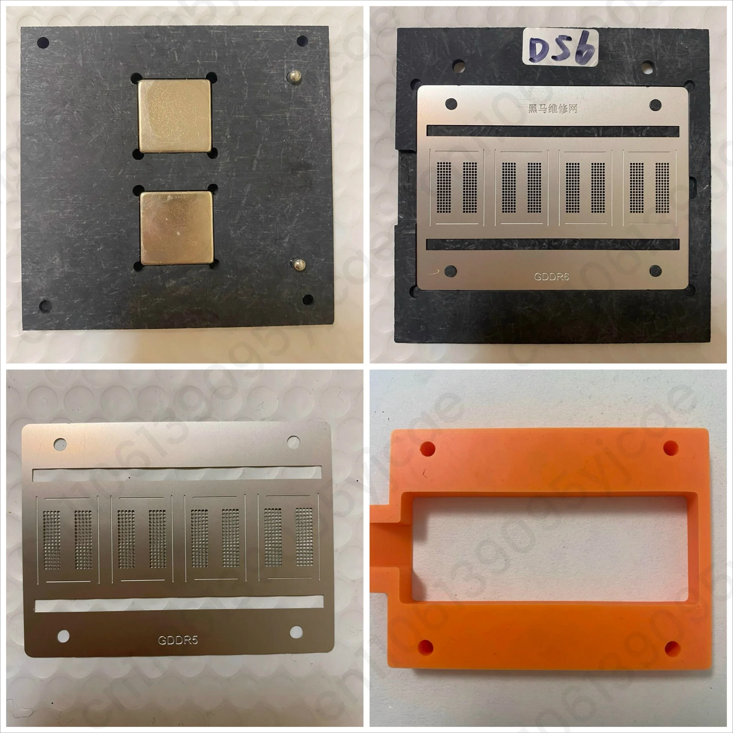 NF Memory and graphics memory ball-forming stencil GDDR5 GDDR6 direct heating solder paste scraping LPDDR4/5 DDR4 DDR3