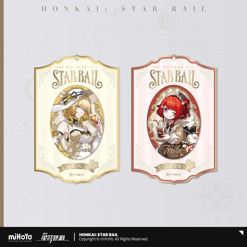 MiHoYo الرسمية هونكاي: StarRail حقيقية أنيمي قطار رحلة سلسلة لعبة الملحقات صفيح شارة بروش الملحقات هدية #2