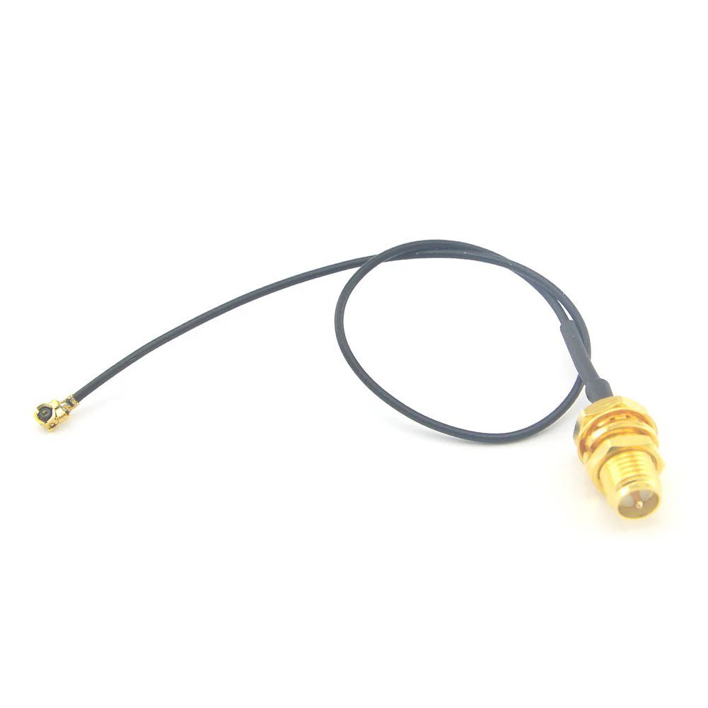 A72Z U.FL Mini PCI to RP-SMA Pigtail Antenna WiFi Cable Pack of 2