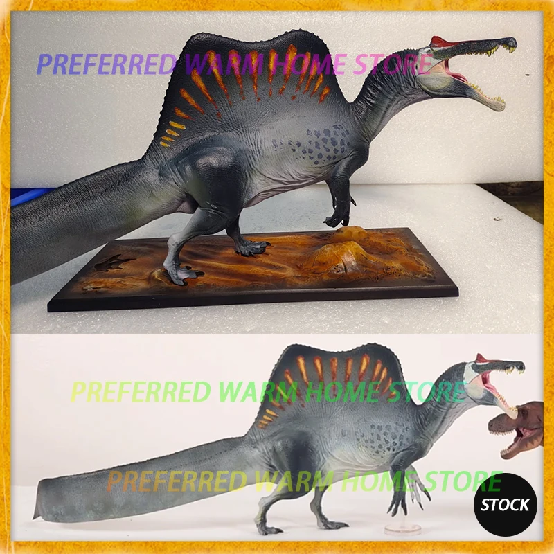 In Stock MESOZOIC LIFE SPINOSAURUS AEGYPTIACUS 57cm Dinosaur Model Toy RAMSES THE FIGURE SERIES  SCALE 1/35 PAINTED VERSION