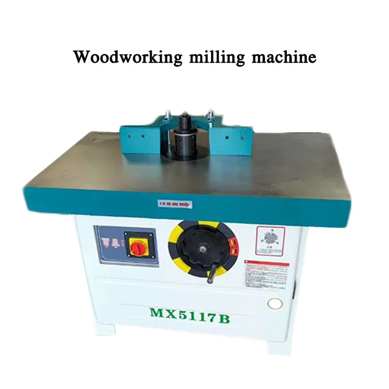 380V Woodworking Milling Machine Vertical Single-axis Mill Tool High-speed Manual Milling Machine Woodworking Milling Machinery